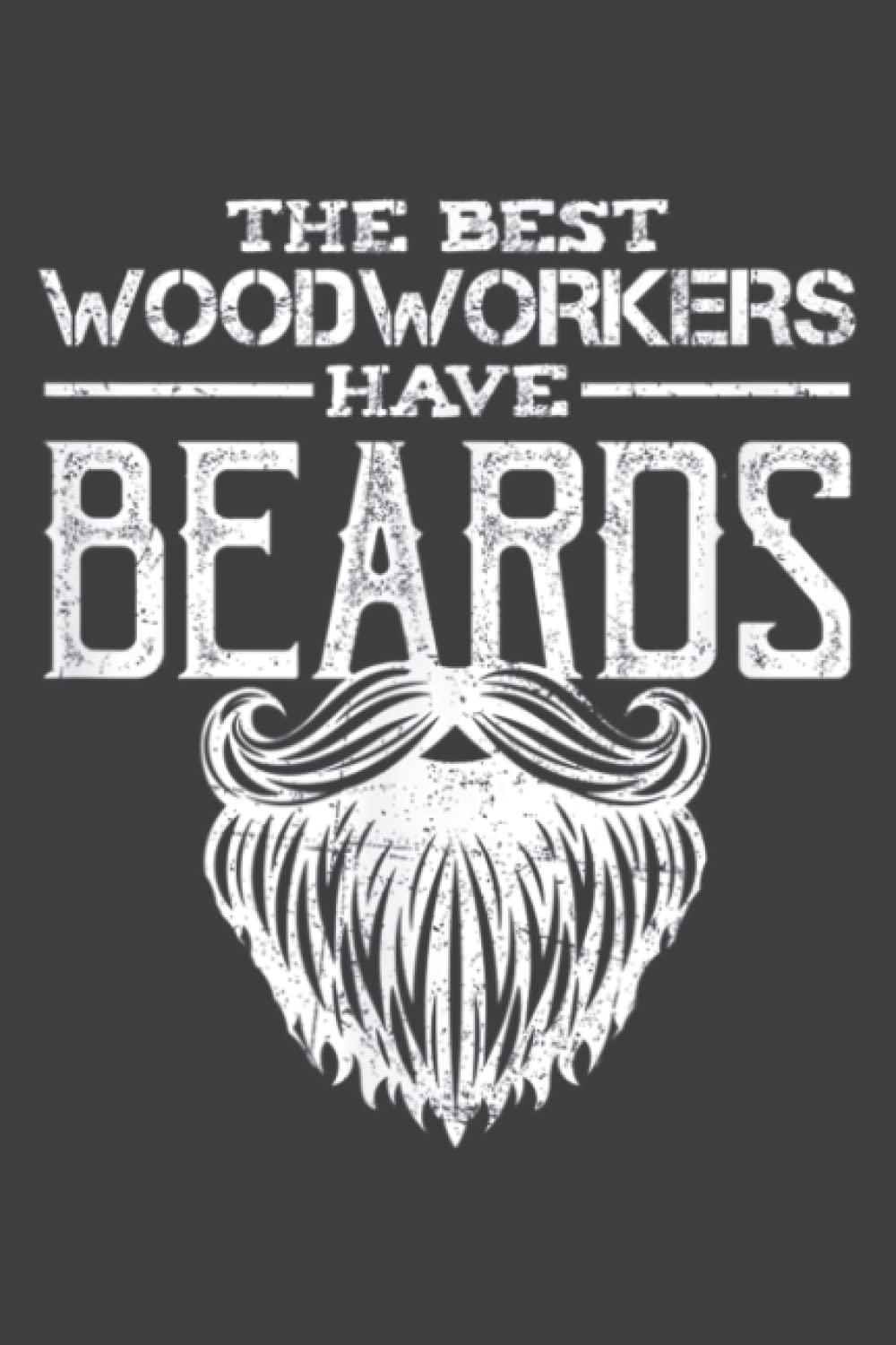 Mens Woodworking Gift Woodworker Carpentry Beard: Daily Planner - Undated Daily Planner for Staying on Track (6" x9")