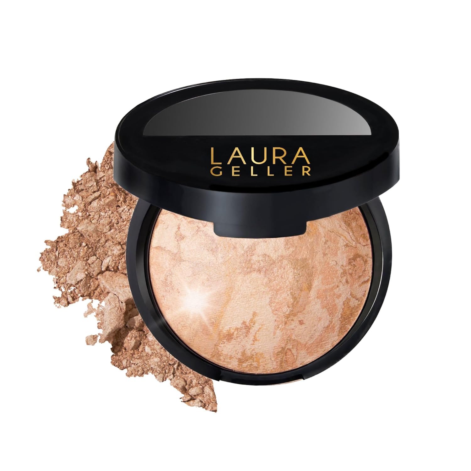LAURA GELLER NEW YORK Baked Balance-N-Glow Illuminating Foundation - Fair - Buildable Sheer to Light Coverage - Satin Finish