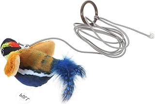 GARVALON Brinquedos De Brinquedo Engraçado Gatinho Brinquedo Engraçado Gatinho Brinquedo Engraçado Pássaro Pendurado Brinquedo Coçar Brinquedo Gato Pendurado Brinquedo Gato Brinquedo