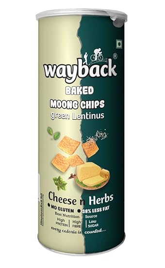 Moong CHIPS CHEESE n Herbs wayback 150g x 2 can