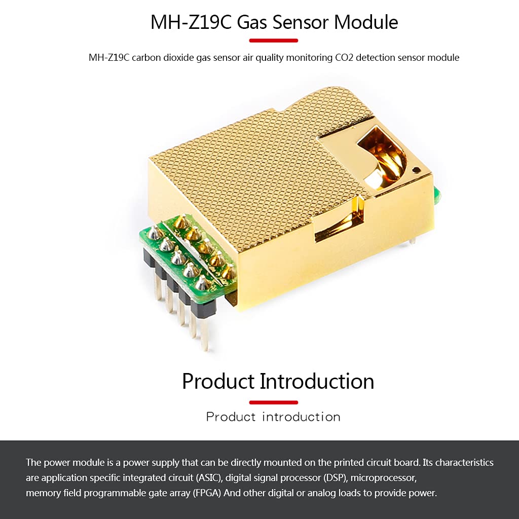 MH-Z19 MH-Z19C IR moduł czujnika CO2 na podczerwień czujnik gazu dwutlenek węgla NDIR