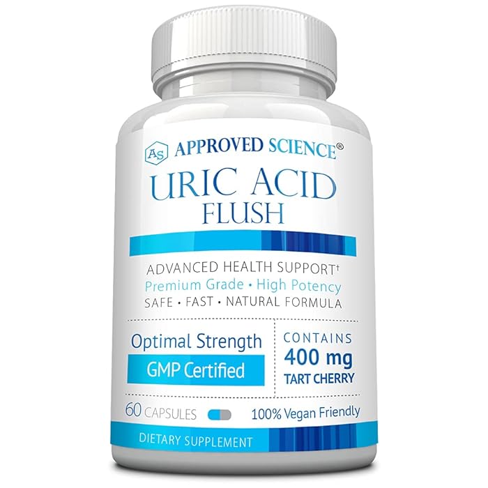 Buy Approved Science® Uric Acid Flush Supplement with Folic Acid and