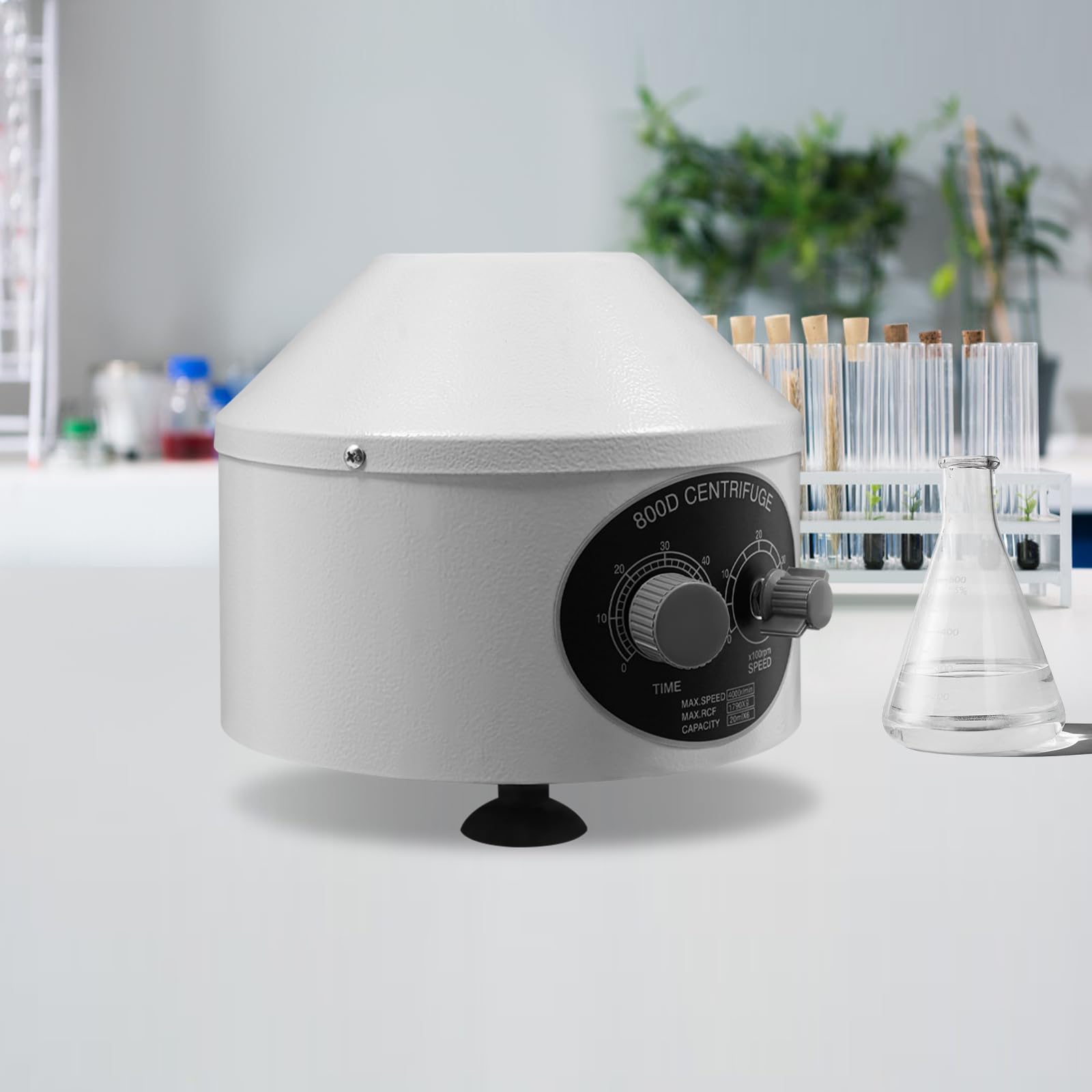 Centrifuga elettrica da tavolo 4000 giri/min Attrezzatura da laboratorio Dispenser al plasma a velocità variabile Timer intelligente per laboratorio medico chimico laboratorio biochimico