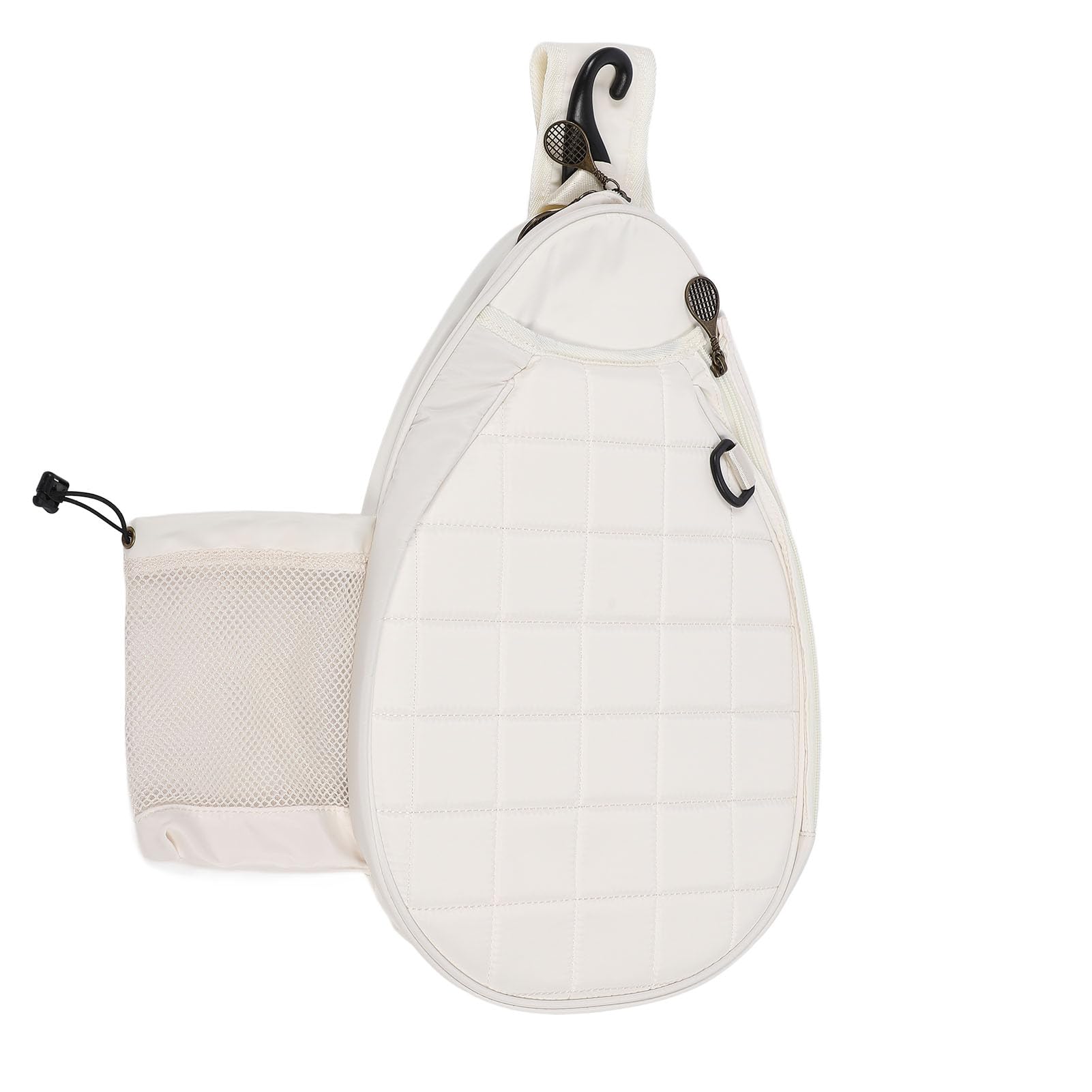 Ejoyous Bolsa para raquetas de tenis, mochila de tenis para mujeres y hombres, bolsa de hombro para raquetas de tenis al aire libre, tela Oxford impermeable, bolsa de pickleball grande para raquetas