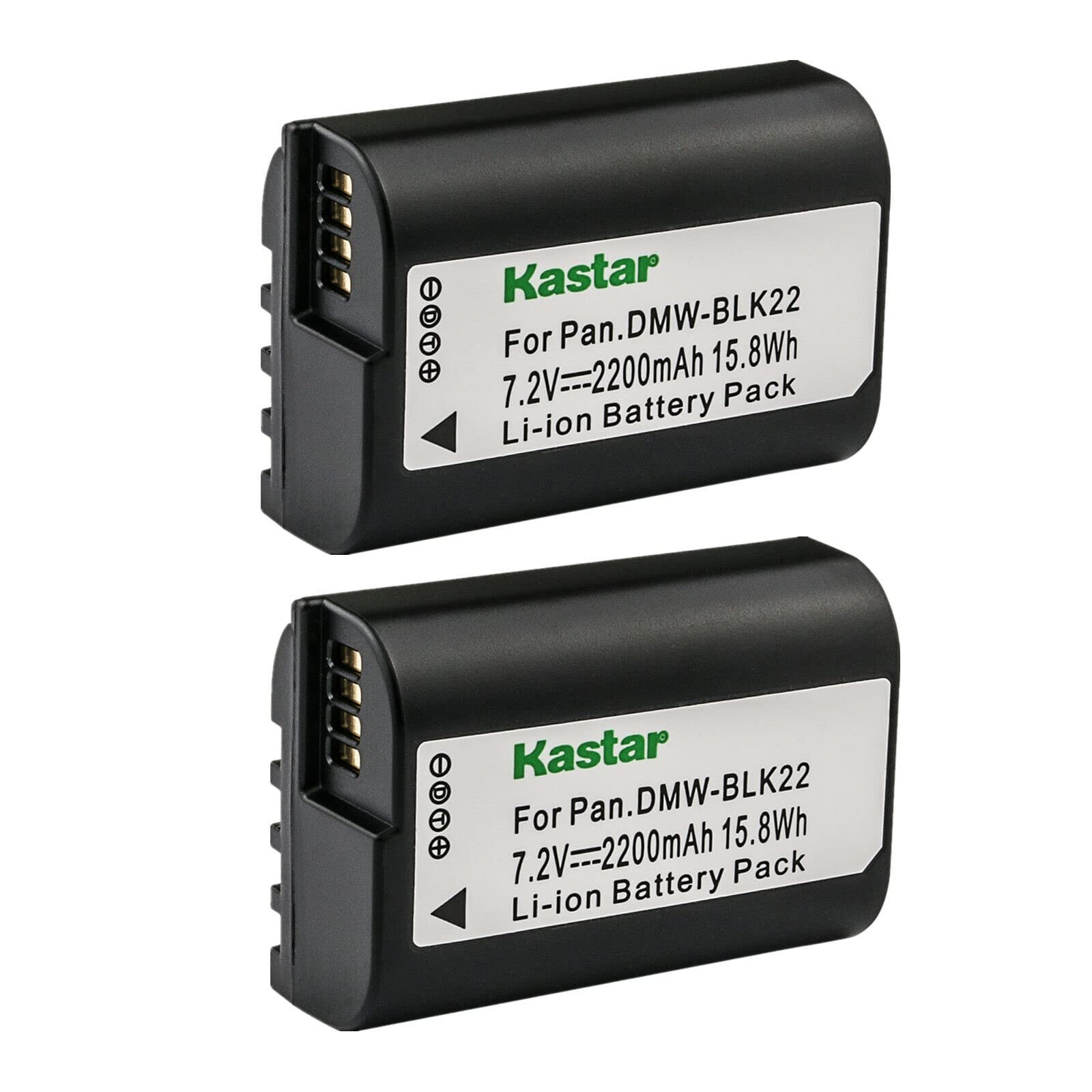 Amazon.com : Kastar 2-Pack DMW-BLK22 Battery Replacement for