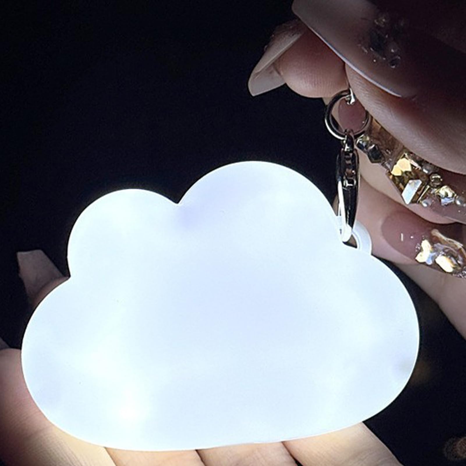 Rechory Bag Light - Cat Claws Cloud LED Light - Touch Activated Bed Lamp - for Purse Handbags Backpack Wallet Women Girls Ladies