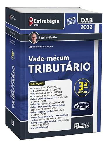 Vade-Mecum Tributário - Estratégia - 3ª Edição (2022)