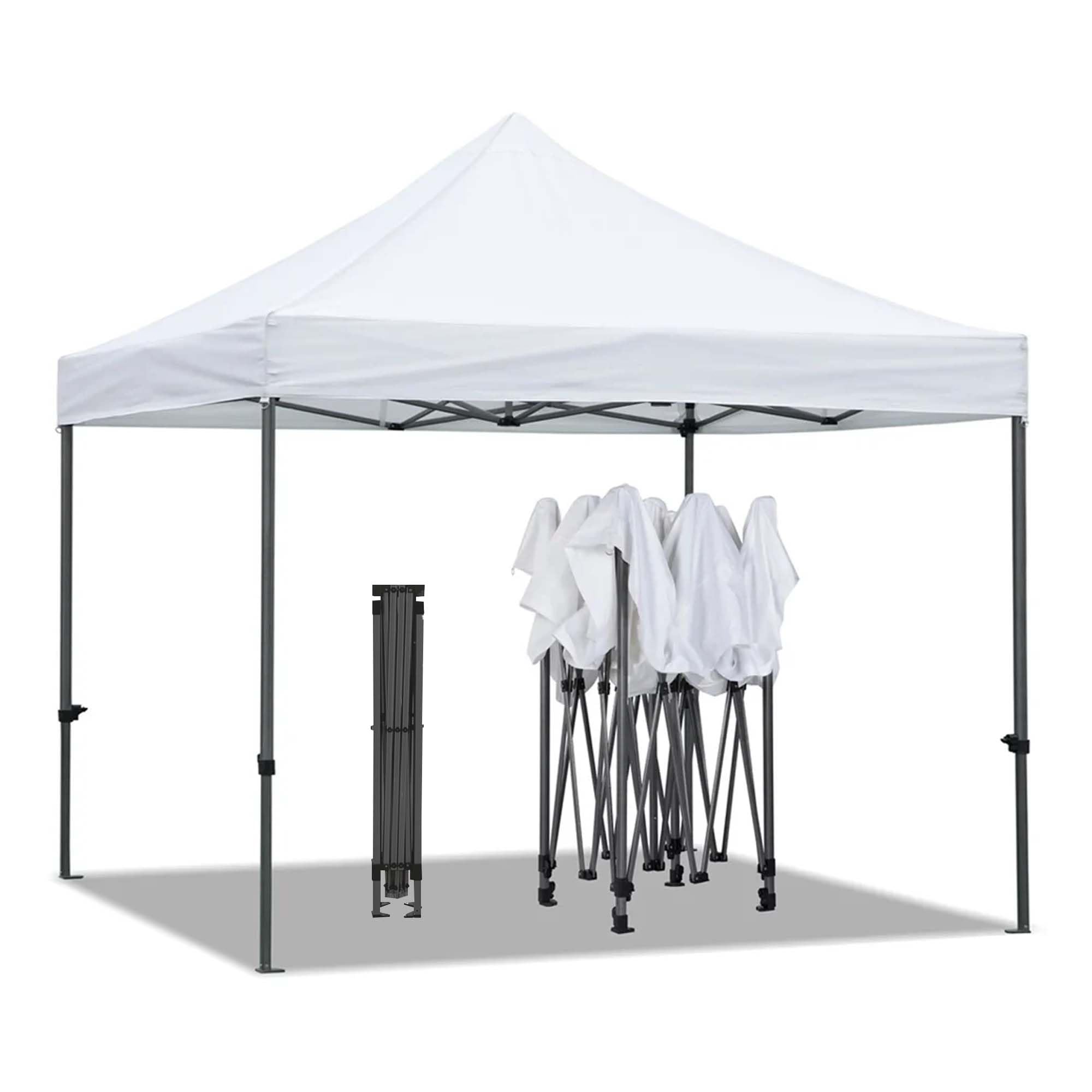 ROOTS & LEAF Waterproof Gazebo Tent/Canopy 10 x 10 ft for Outdoor & Terrace Garden (White, Pack of 1)-image-15