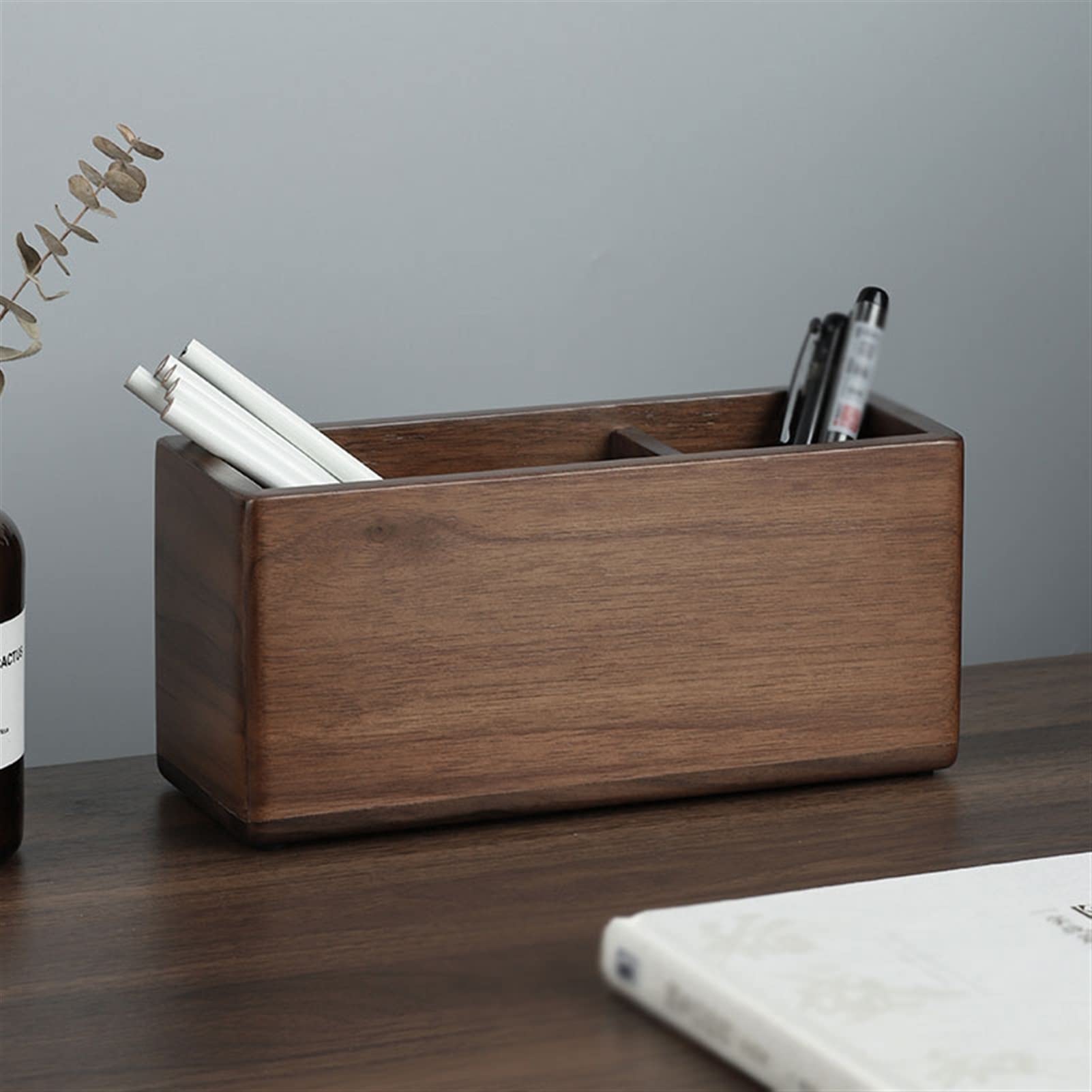 Porte Stylo Bureau Paute de Bureau Bureau de Bureau Boîte de Rangement de la Carte de Travail de Maquillage Porte-Crayons/Porte-Stylo