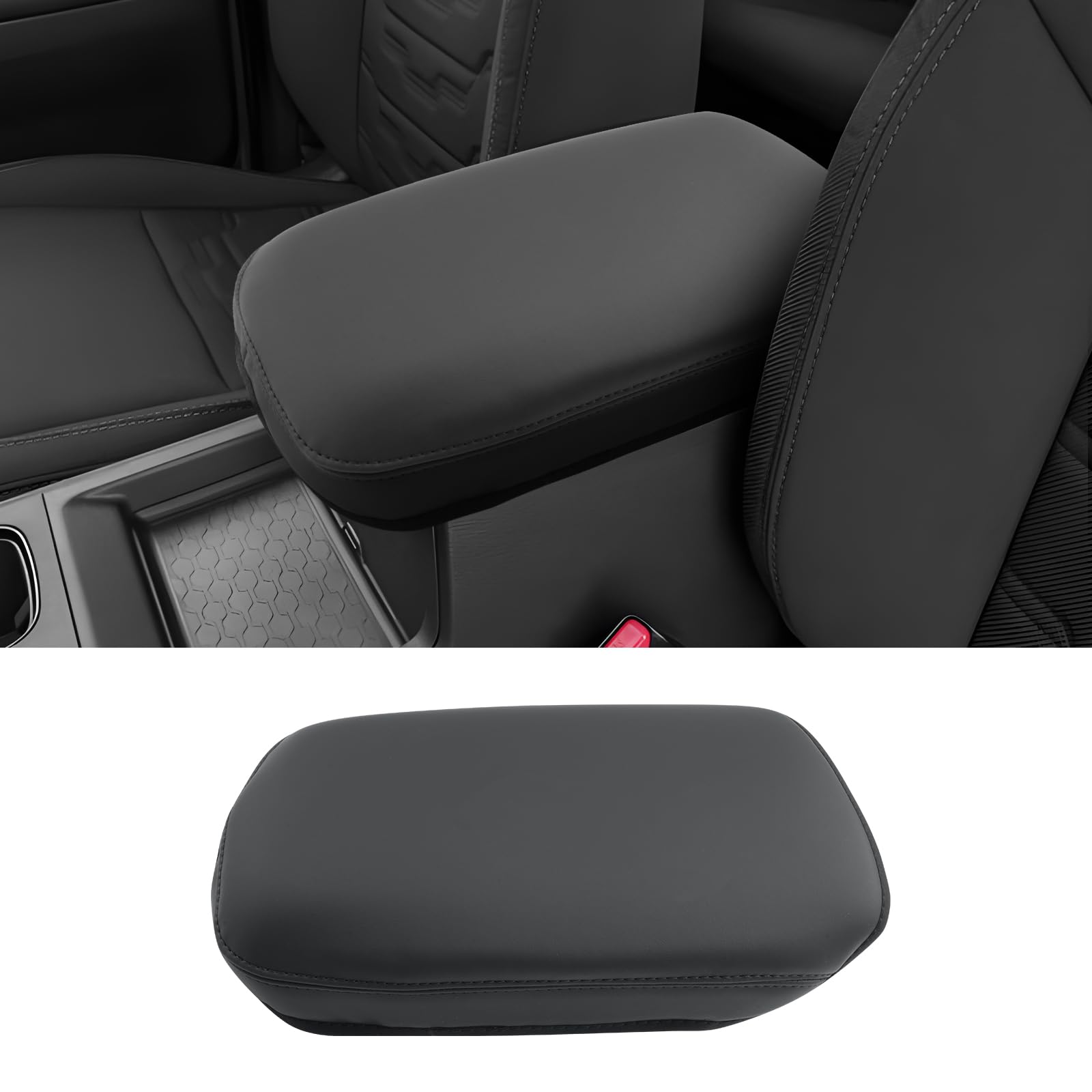 CDEFG for 2026 Nissan Frontier Center Console Cover for 2025-2026 Nissan Frontier (S/SV/PRO-X/PRO-4X) Truck Accessories Armrest Cover Middle Console Protector Car Arm Rest Pad