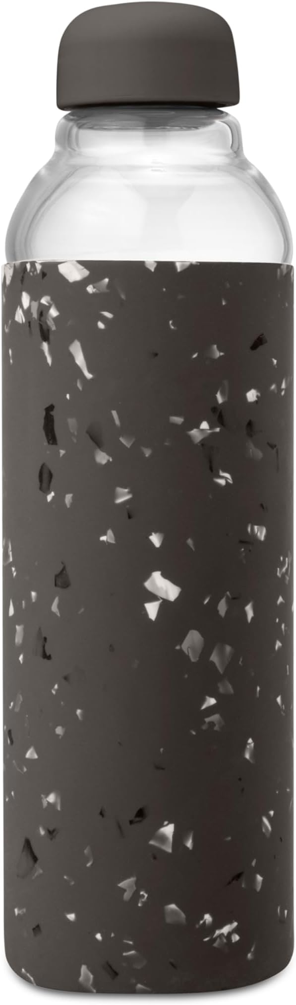 W&P Porter Glass Water Bottle w/Protective Silicone Sleeve | Terazzo