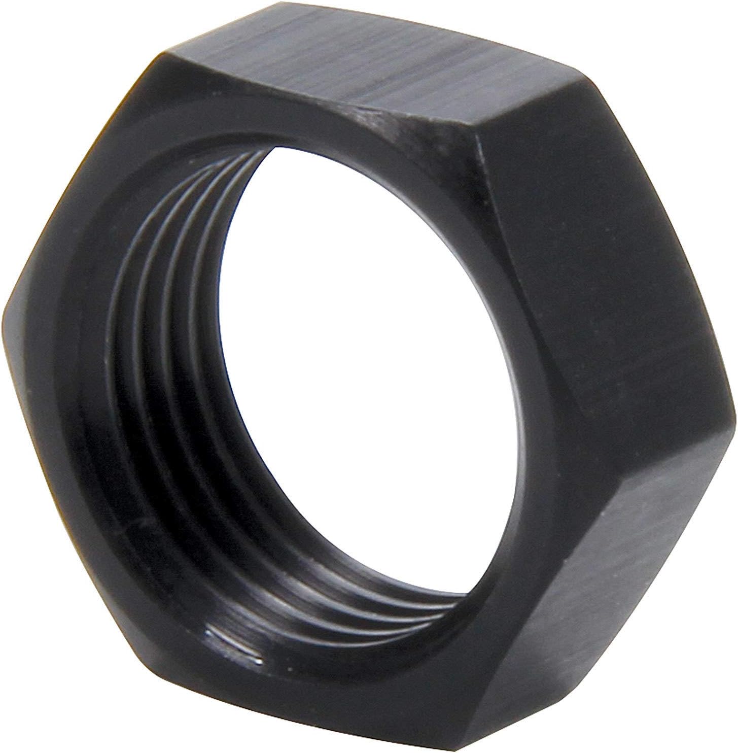 Allstar Performance ALL18289-50 3/4"-16 LH Thin OD Black Aluminum Jam Nuts