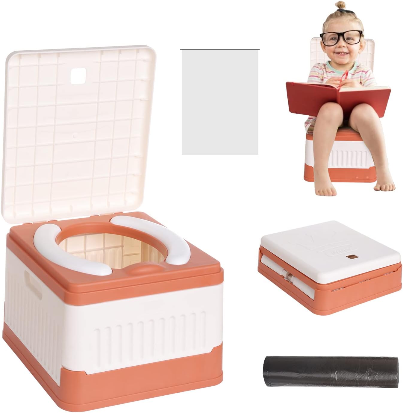 Amazon.com: ymmsuuie Travel Potty for Kids, Reusable Portable Folding ...