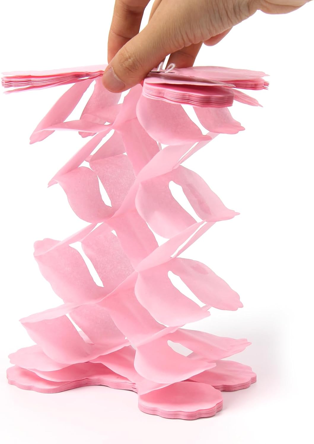 Hot Pink Black Party-Decorations Streamers Garland - 157Ft Four-Leaf Clover Hanging Banner, Wedding Engagement Bachelorette Birthday Baby Bridal Shower Decor Hugtmr - Image 3