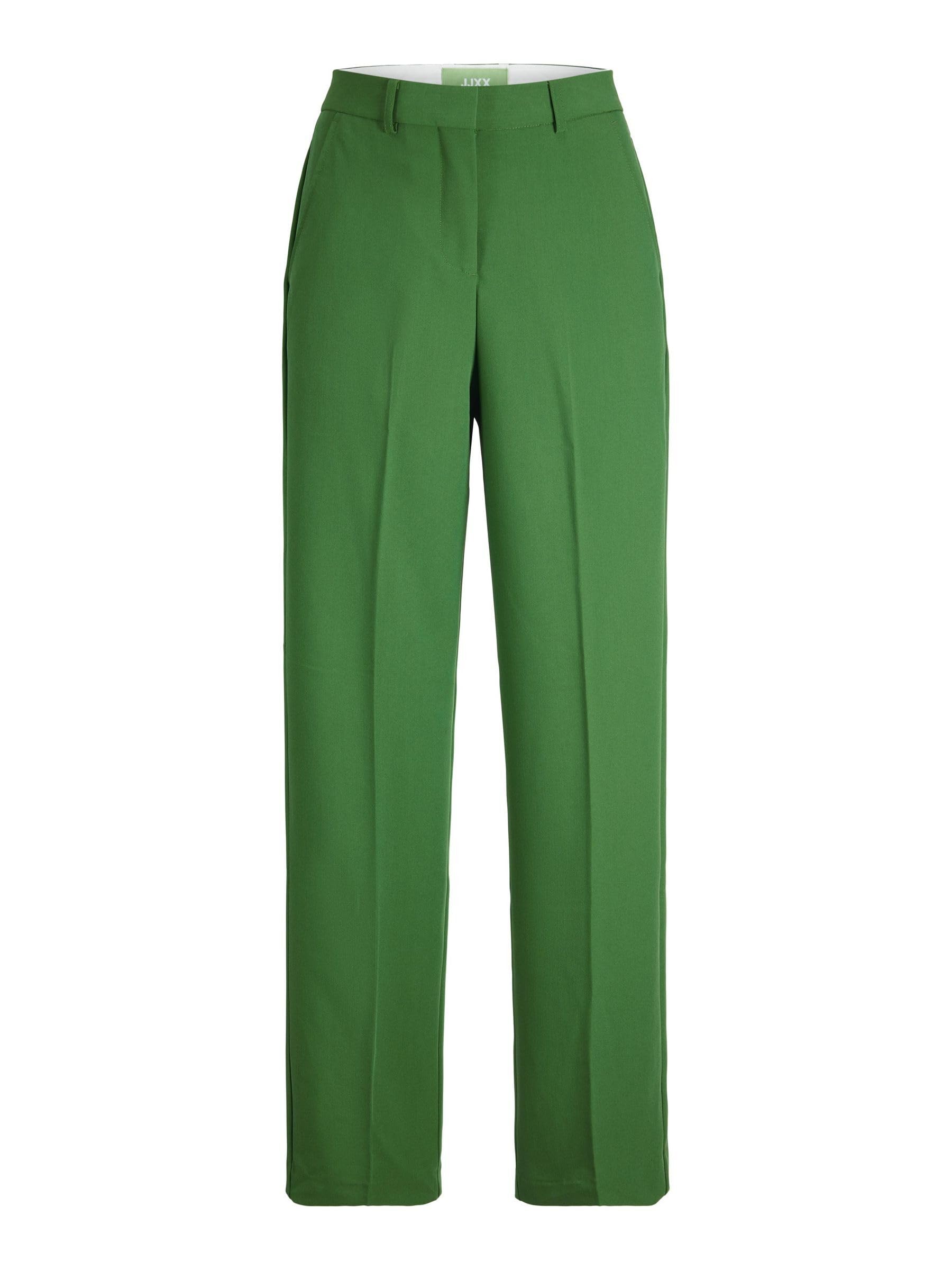 Jack & Jones Women's Jxmary Hw Pant PNT Noos Pants, Formal Garden, 28W / 32L