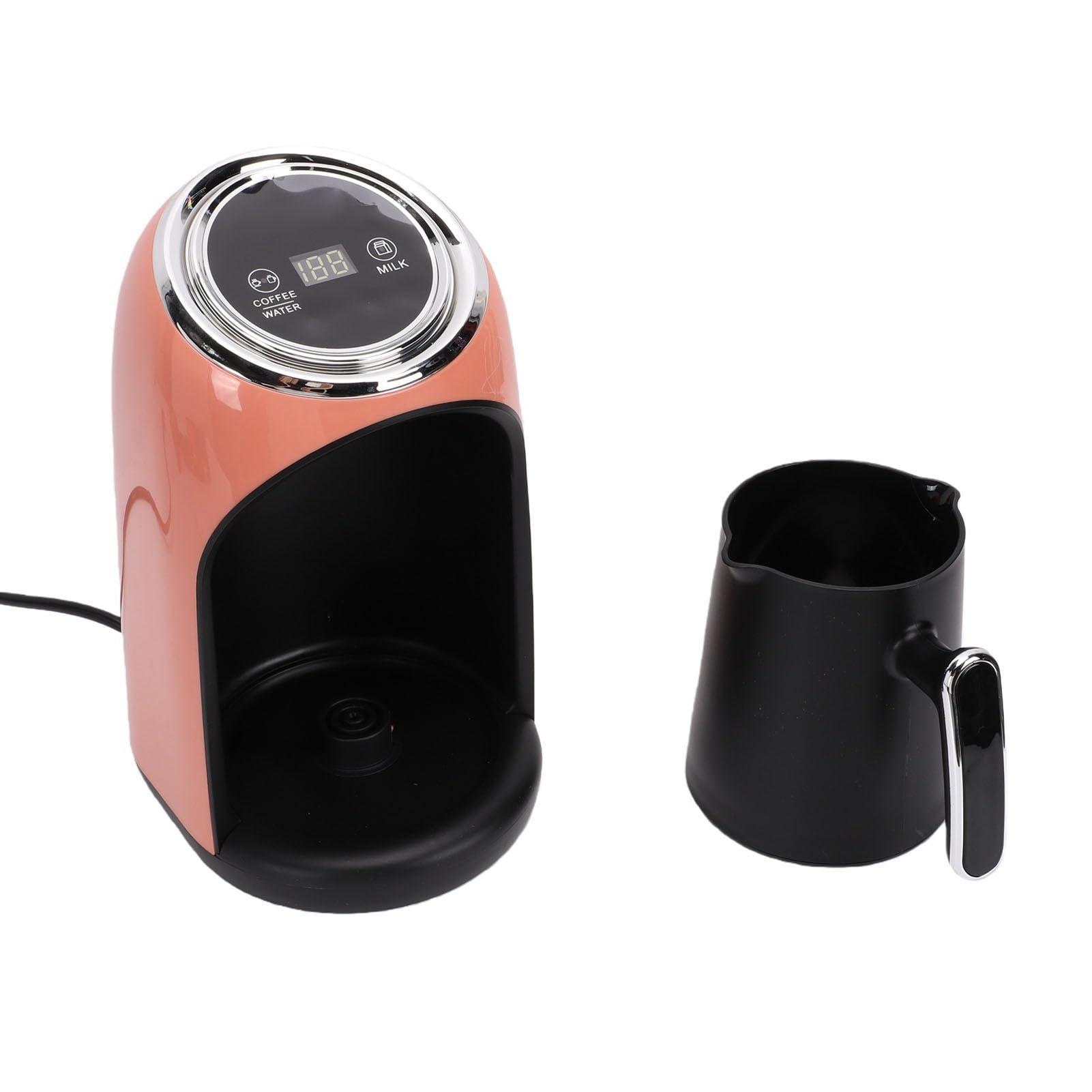 Macchina per caffè Turco Bollitore Elettrico Portatile per Bevande Calde da 600 Ml per Viaggi in Ufficio a Casa