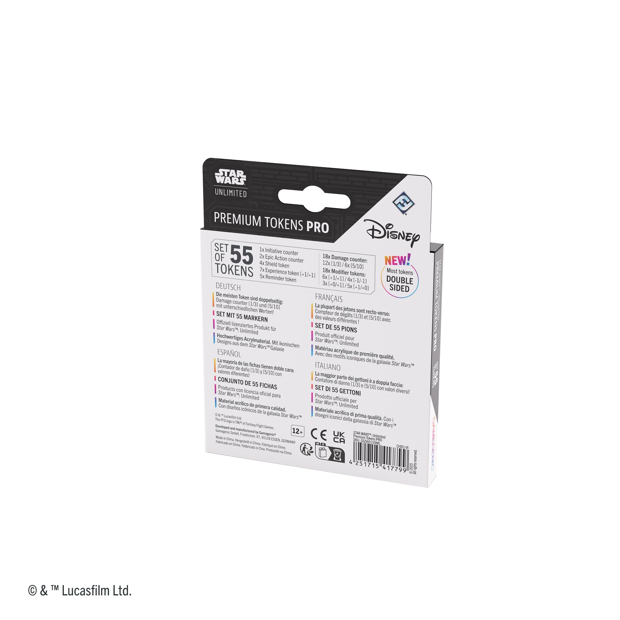 GG : SW Unlimited Acrylic Tokens Pro