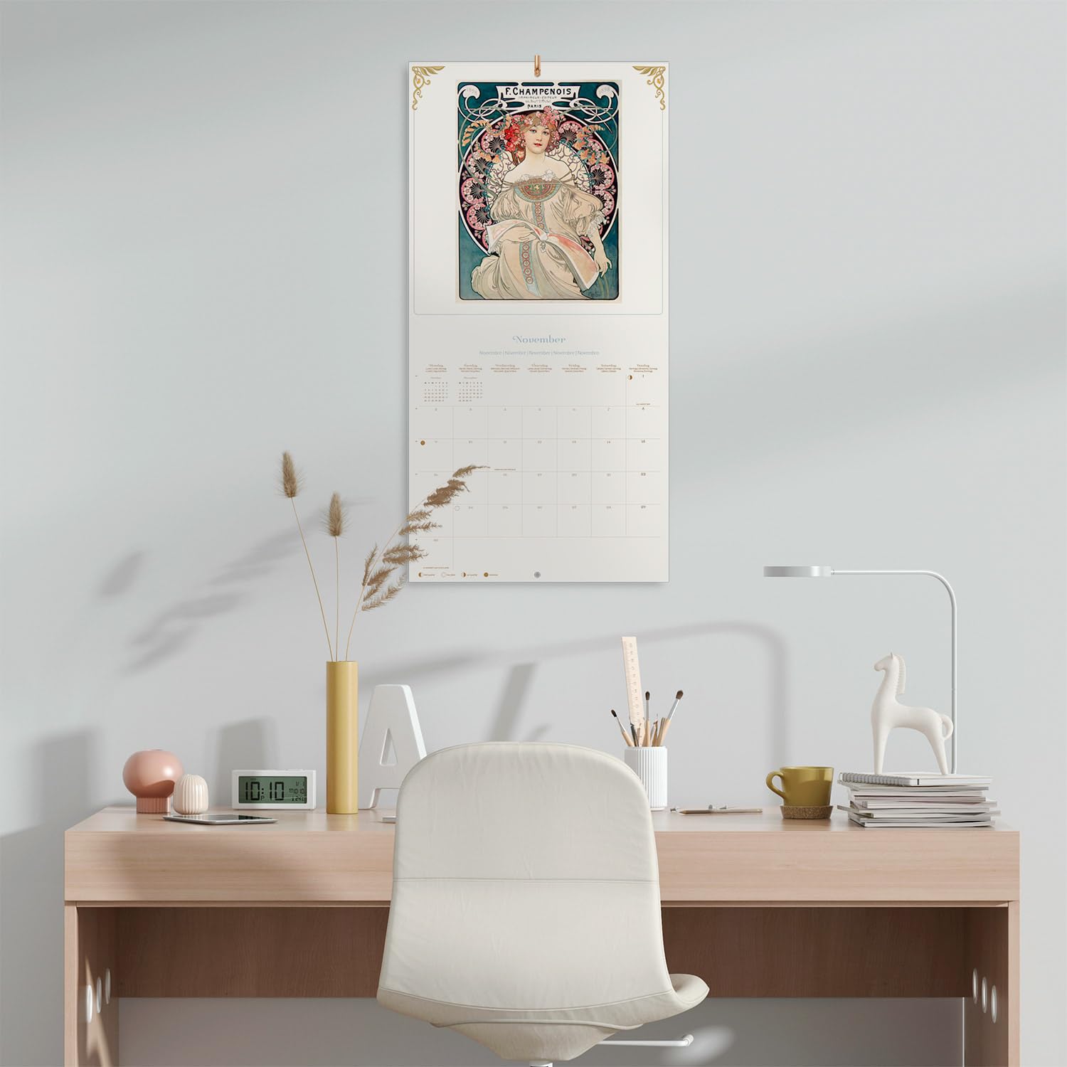 Grupo Erik: Japanese Art Wall Calendar 2026 Monthly Calendar 2026 – 30 X 30 Cm, Planner 2026 – Monthly Wall Planner - View #2
