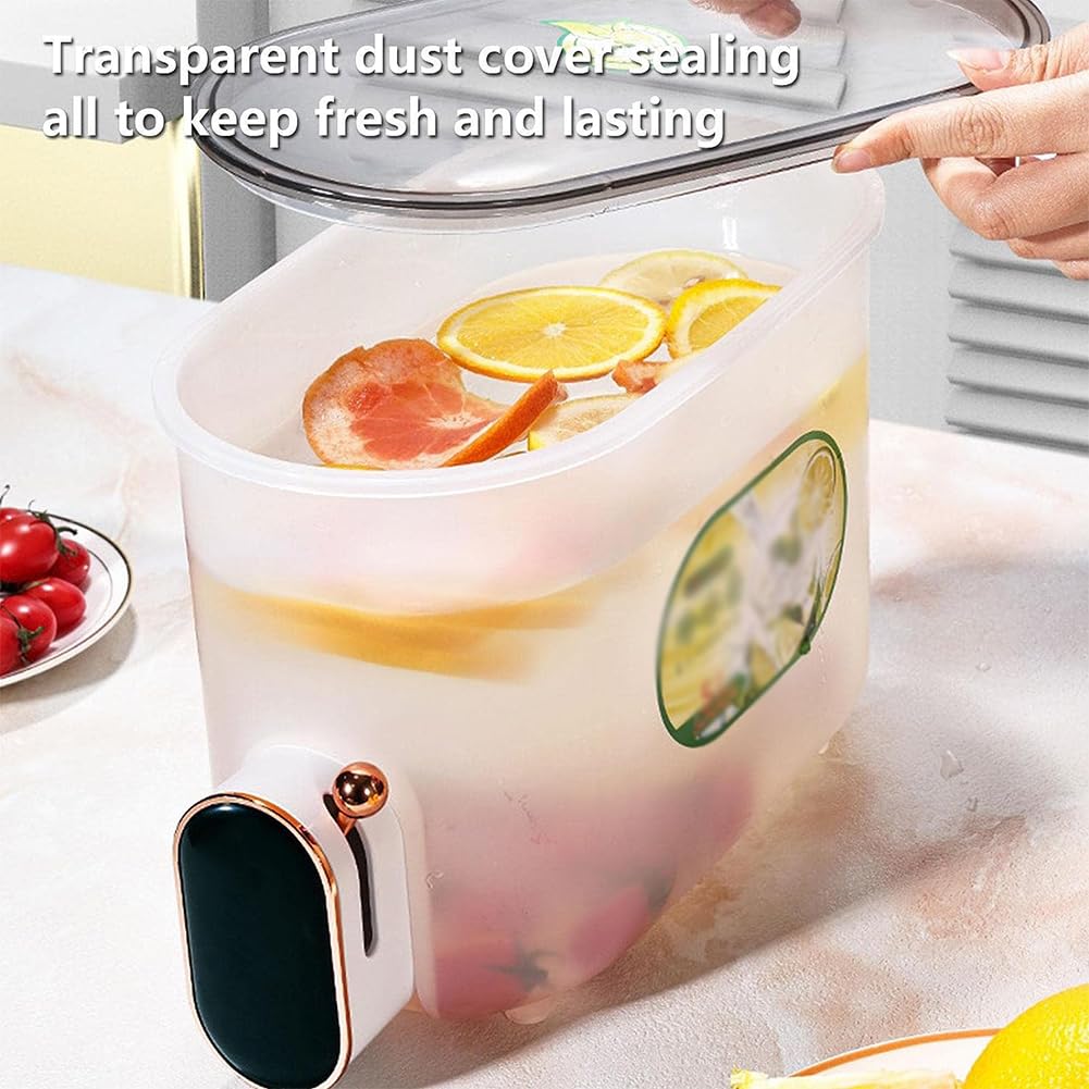 5Lフルーツジュースディスペンサー Amazon | 5L 冷蔵庫飲料ジュースドリンクディスペンサー