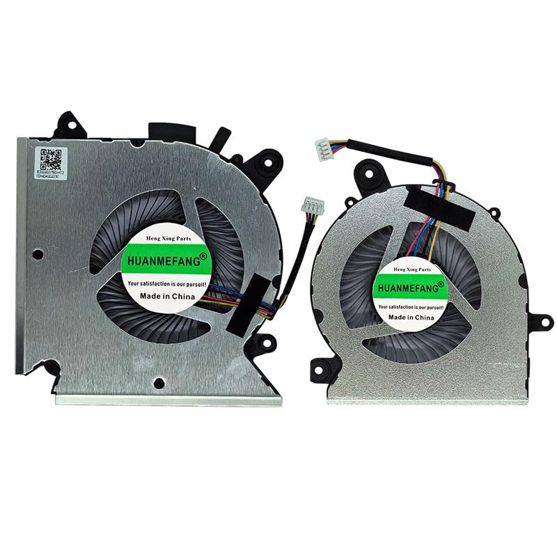 New Laptop Thin CPU and GPU Cooling Fan Replacement for MSI GF63 GF65 MS-16R1/R3/R5 WF65 MS-16W1 W2 P/N PABD08008SH N413 PAAD06015SL N460