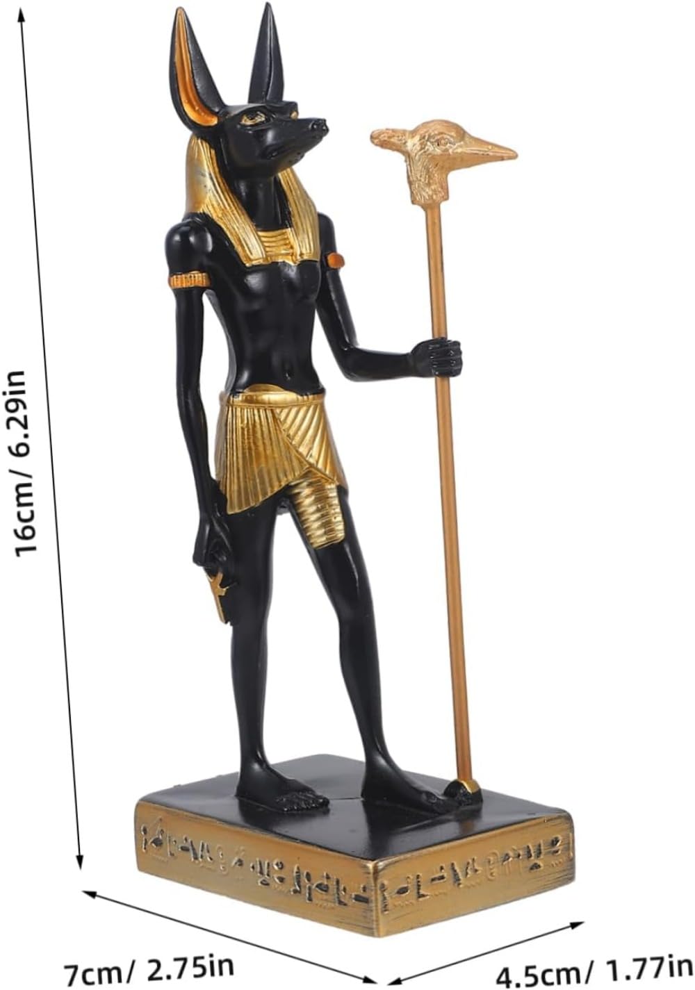 送料無料！古代エジプト アヌビス 美術品 工芸品 置物1対 Amazon.co.jp: アヌビス 装飾品 古代 エジプト 工芸品 置物 卓上