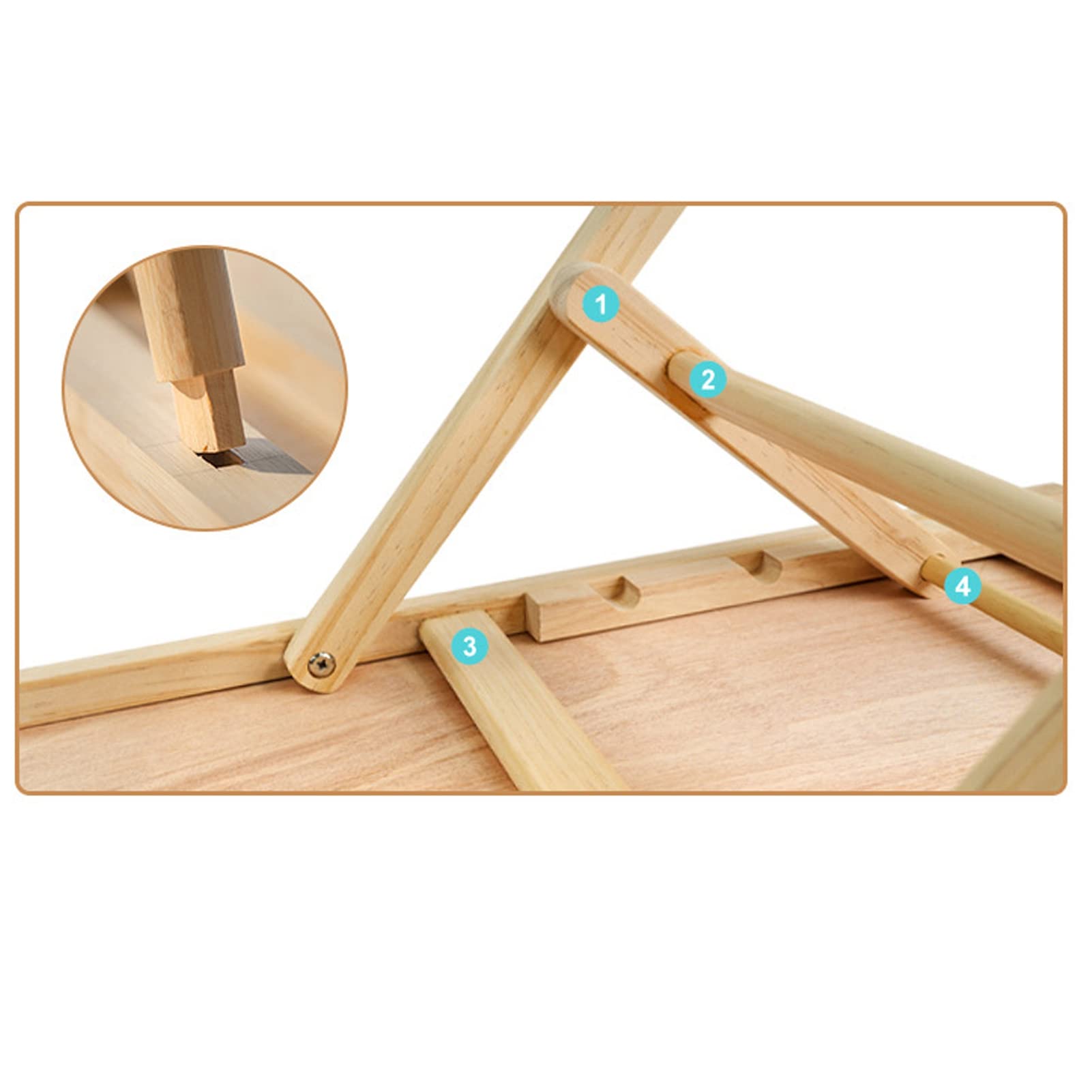 Rampa para Perros de Madera Ajustable en con Resistencia Antideslizante para sofá Cama, Escalera Plegable para Subir Mascotas, Hecha de Pino de Nueva Zelanda (Tamaño: Aprox. 70x35cm /