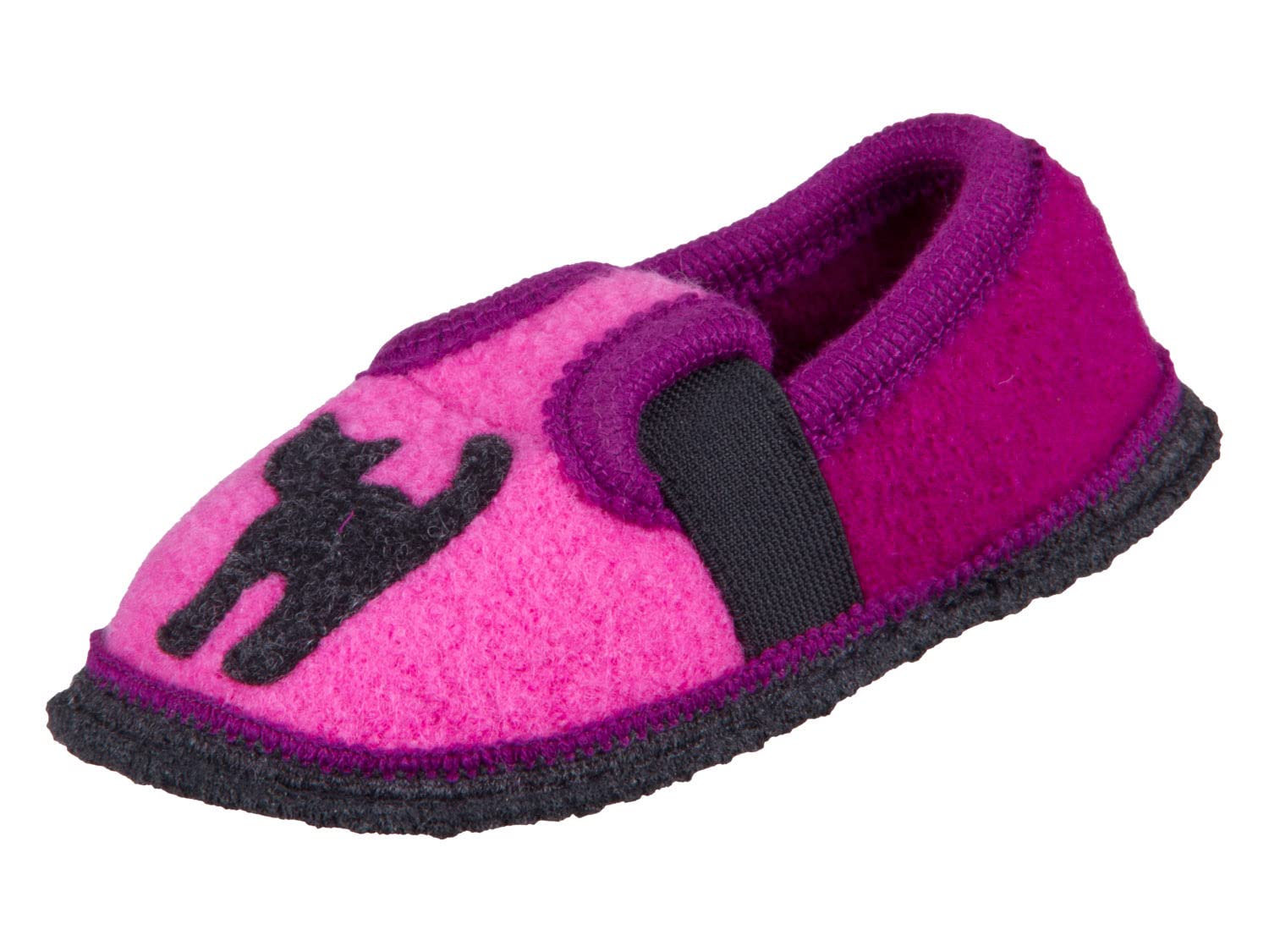 Beck Mädchen Katze-771Niedrige Hausschuhe