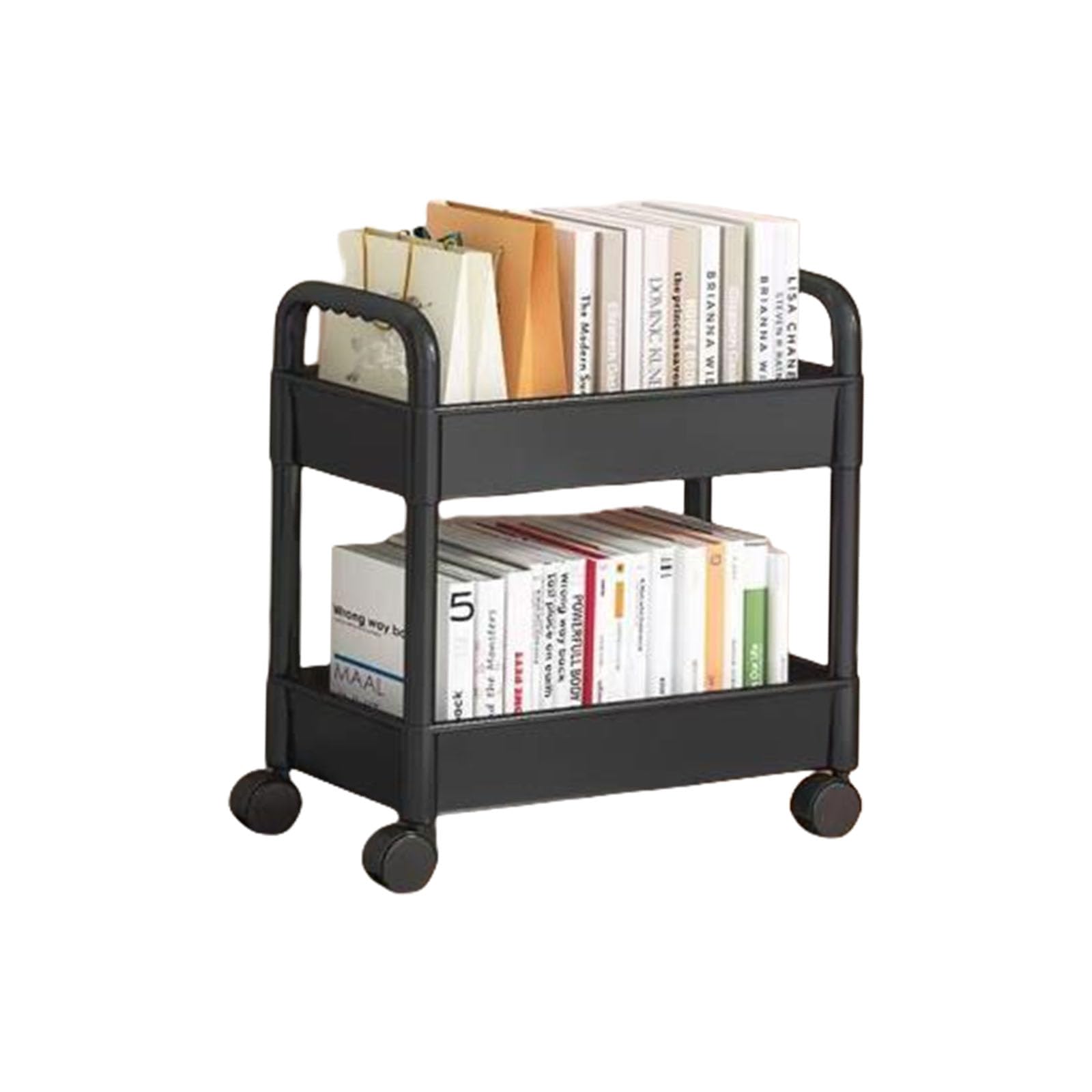 Tsophreniq Rolling Cart with Sturdy Shelves for Kitchen Supplies Bedroom Decoration or Storage Needs Household Use Versatile Use Trolley