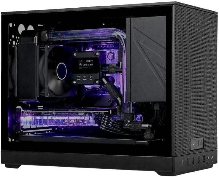 SSUPD Meshroom Case Accessory - Tempered Glass Side Panel (Black)