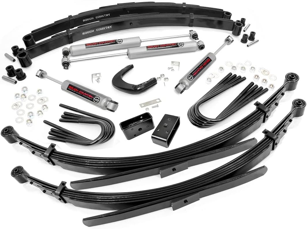 Rough Country 6" Lift Kit for 77-87 Chevy/GMC Half-Ton Suburban 4WD - 21430