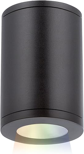 Miniatura 10 de WAC Lighting DS-CD05-S-CC-BZ tubo ilumenight arquitectónico 5 "LED que cambia de color empotrado haz de punto, 15 grados, bronce