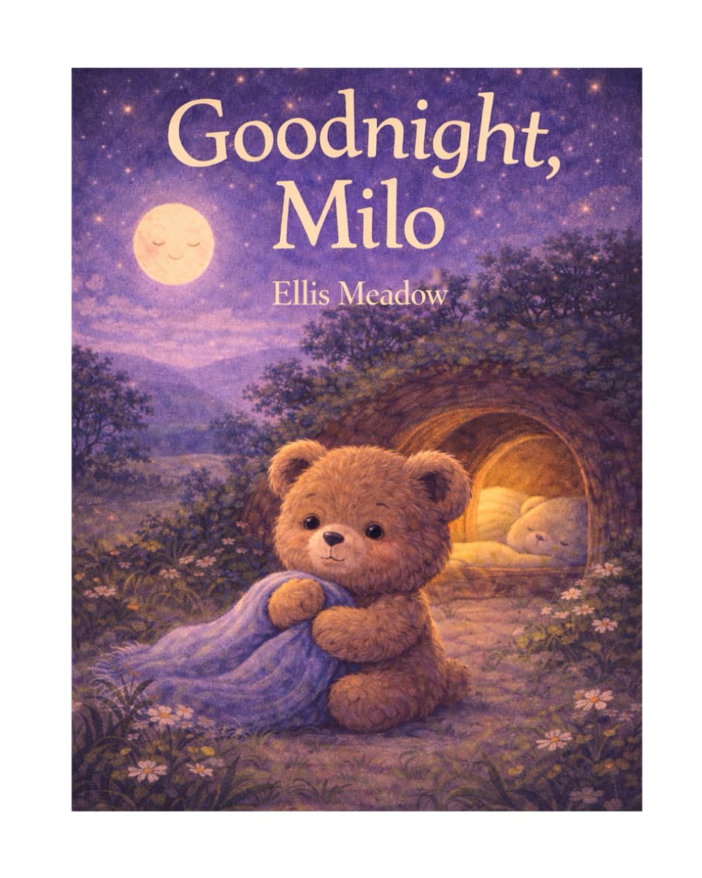 Milo the Moon Bear and the Quiet Night: A Calming Bedtime Story for Little Ones Who Struggle to Fall Asleep (The Moonlight Calm Series)
