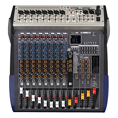 Mezclador de audio Mezclador de 8 / 16 canales puesta en escena familia KTV Live USB mezclador...