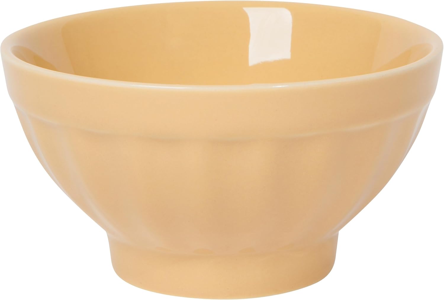 Now Designs Flora Stoneware Icecream Bowls, Set of 4, 8 oz