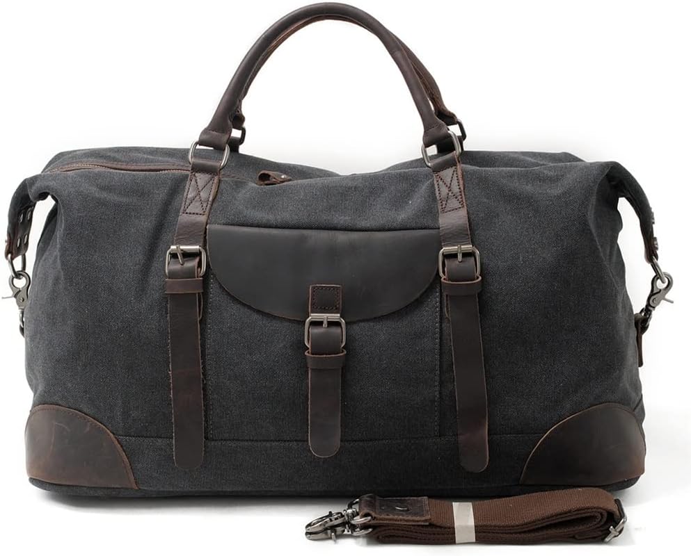 Large capacity canvas handbag messenger men's bag luggage bag travel bag household