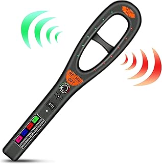 GPS Bug Detector, Anti Spy Detector for Car GPS Tracker/RF Signal, Hidden Camera Finder, Electronic Bug Sweeper for Wireless Radio Frequency (B)