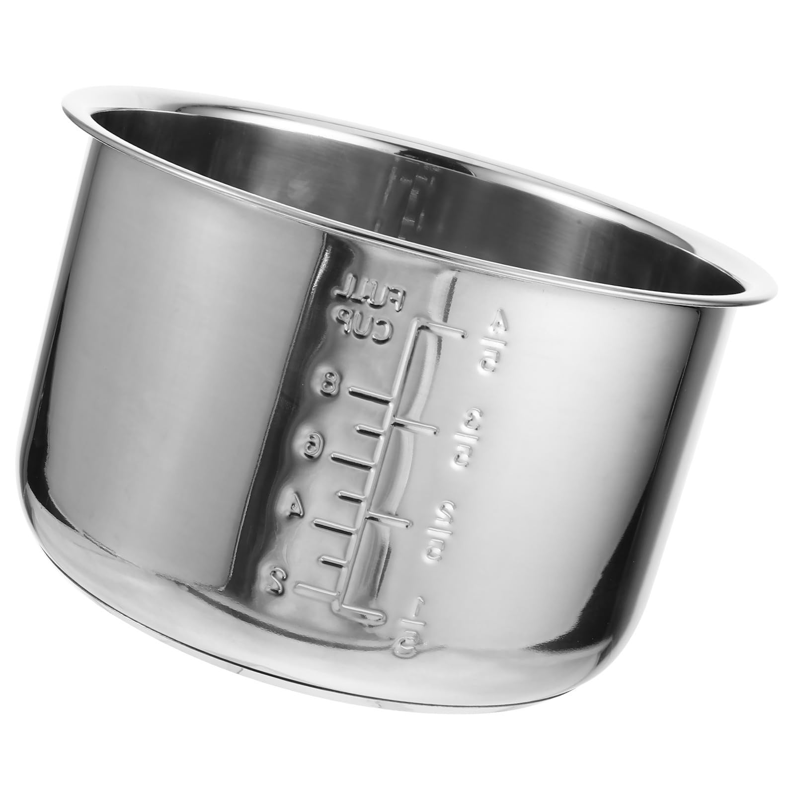 VICASKY Interior de Olla Arrocera de Acero Inoxidable 4l Plata