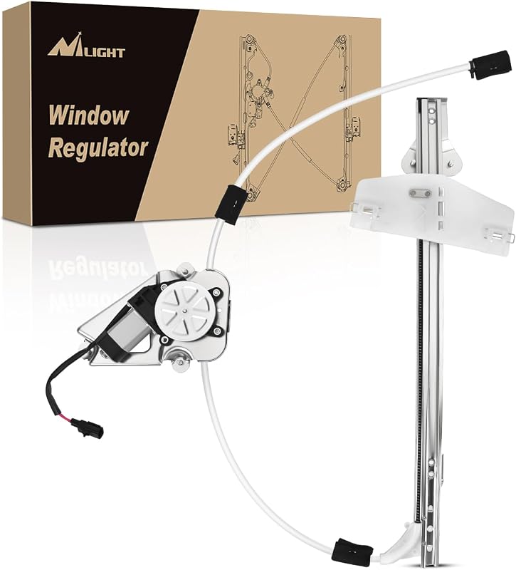 Máquina de vidro elétrica Nilight com motor para Jeep Liberty 2002–2006 dianteira direita – 1 unidade