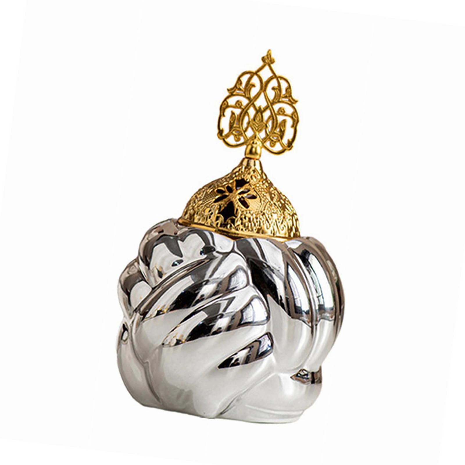 Arabic Ceramic Incenses Burners Middle Eastern Bakhoors Censers with Cover Fragrances Diffuser for Meditations Home Decors Middle Eastern Incenses Burners