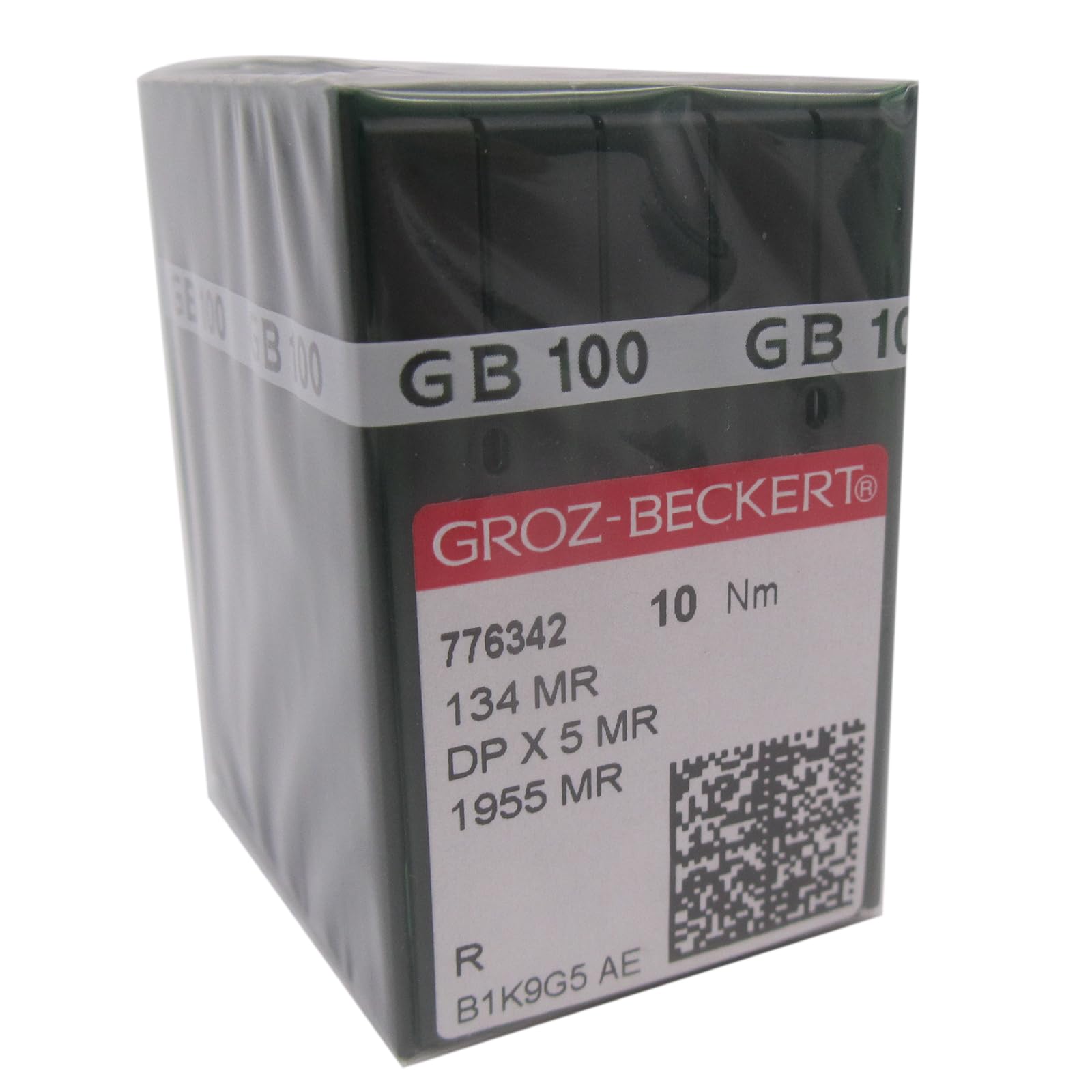 Groz-Beckert Needle in CKPSMS Clear Plastic Box - 100PCS GROZ-BECKERT DPX5MR / 134MR / 135X5MR Long-Arm Quilting Machine Needles (Needle Size:18/110)