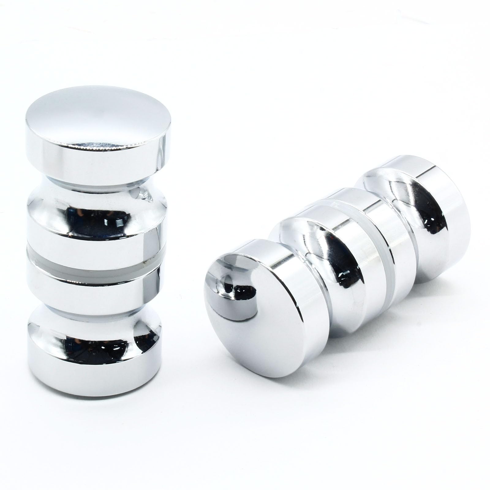 Polished Chrome Shower Door Handles - 2 Pack -9