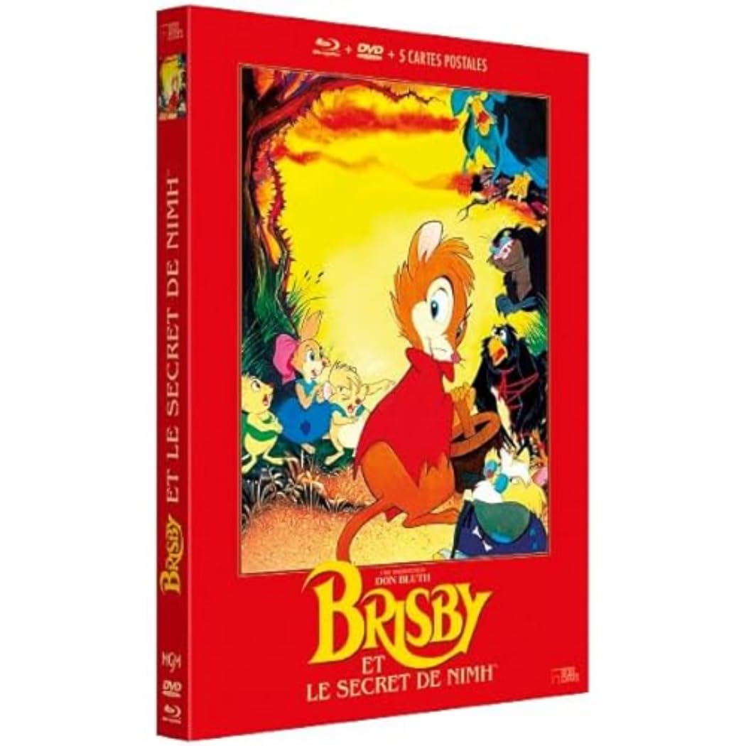 Brisby et le secret de NIMH película DVD clásico de animación ideal para coleccionistas cinéfilos