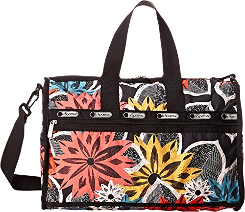 LeSportsac レディース Weekender ミディアム, ダッフルバッグ, キャラウェイ フローラル, One Size