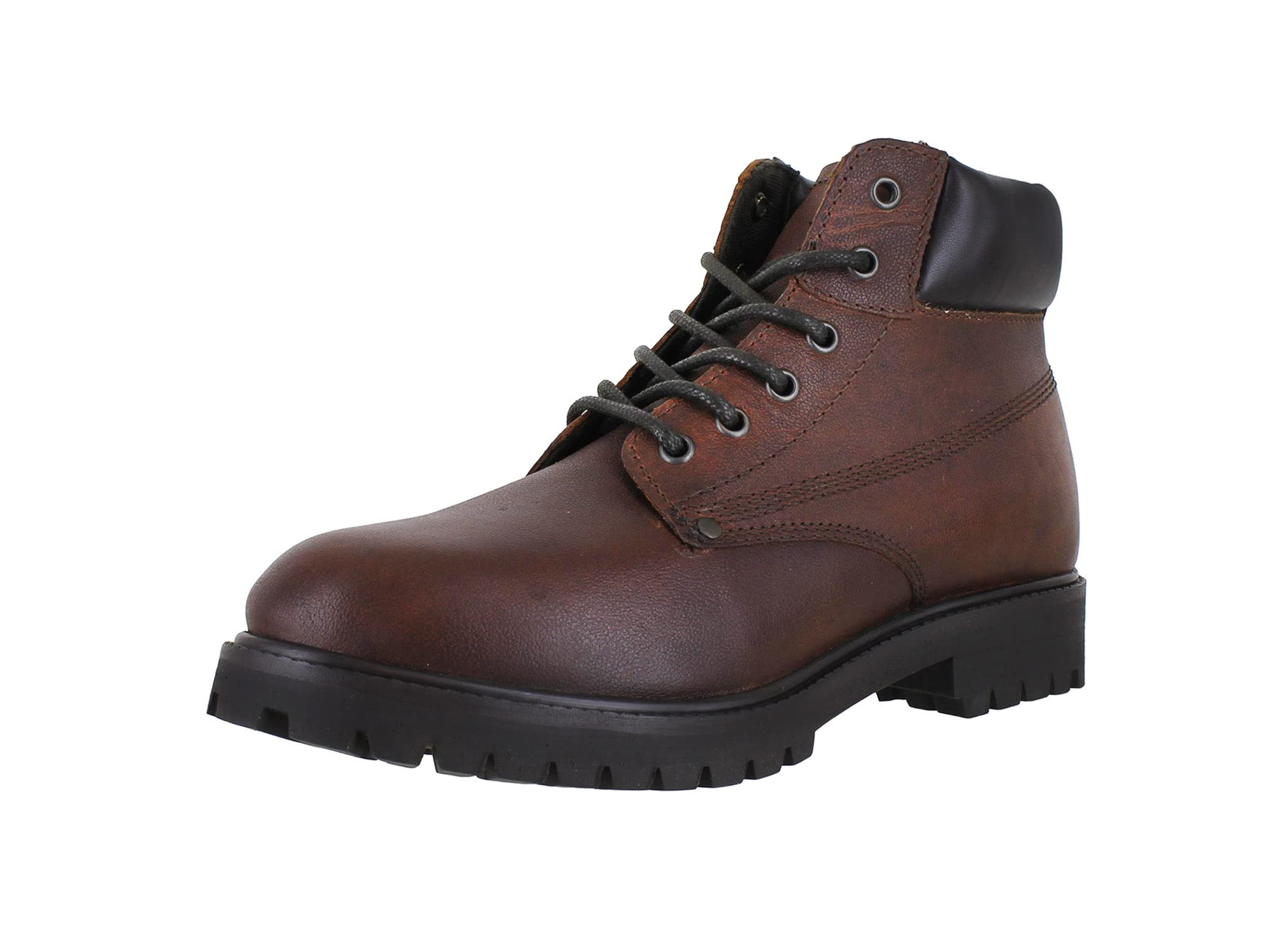 Surripa Ankle Boots For Men Lace Up Business Work Office