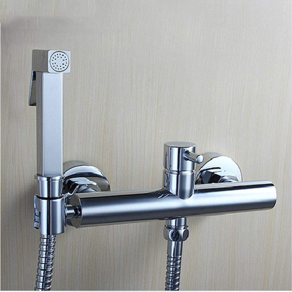 do higieny osobistej czyszczenie toalet ścierka do kąpieli dla zwierząt pieluchy mop basen - mały prysznic ciśnieniowy gorący i zimny drobny miedziany bidet toaleta toaleta zestaw pistoletów
