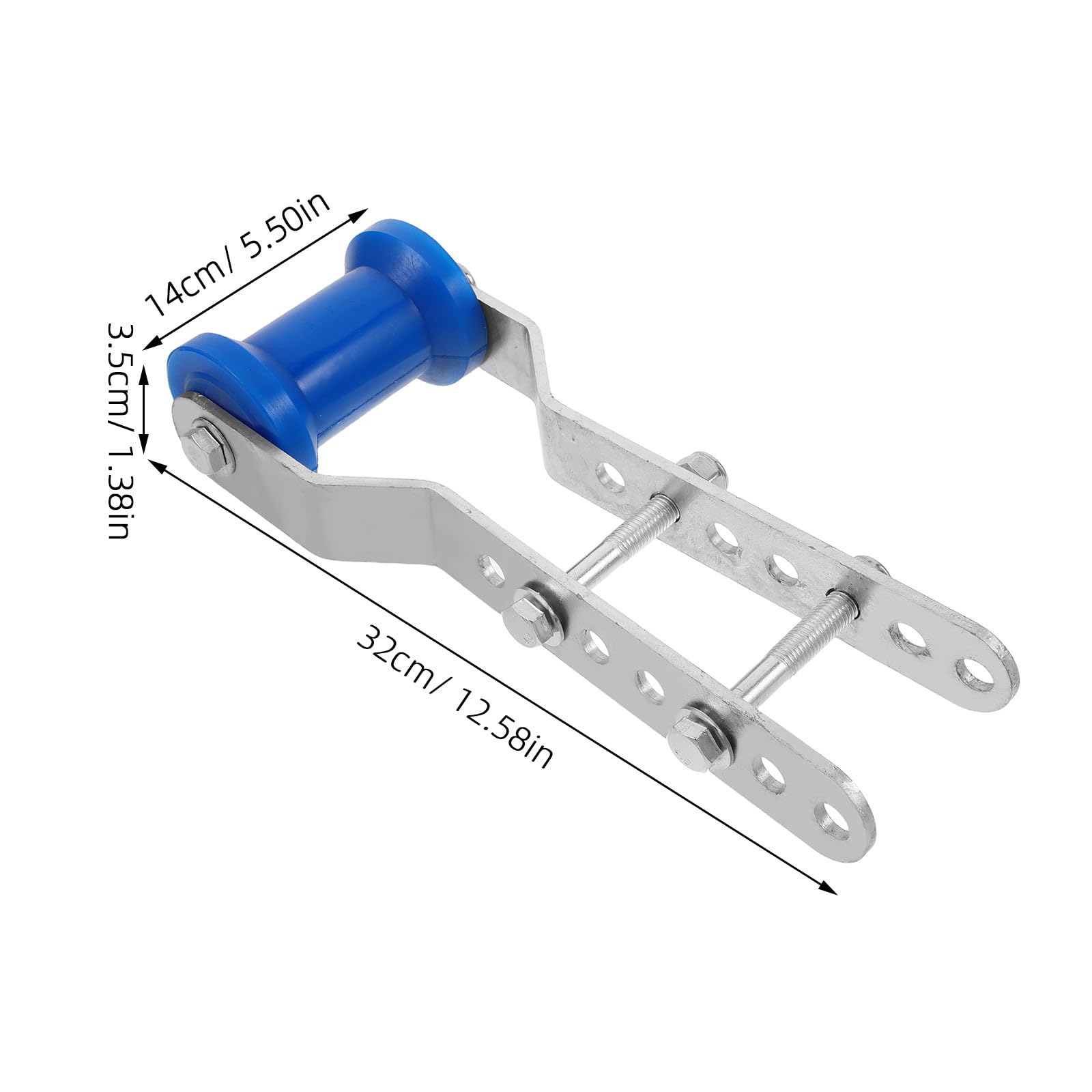 Toddmomy Verstellbare Bootstrailer Rolle mit Halterung Robustes Material und Einfache Montage für Sicheres Boots Transportzubehör