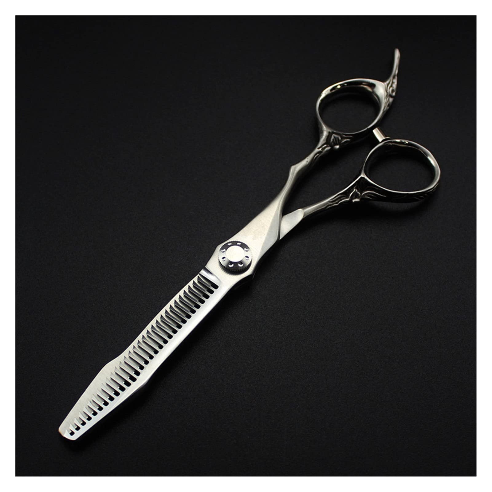 Ciseaux pour la coupe de cheveux Ciseaux de coiffure givrés de 6 pouces, ciseaux à effiler les cheveux, ciseaux de coiffure, ciseaux de coiffure, ciseaux de coiffure pour cheveux, Set-Q (Set Q)