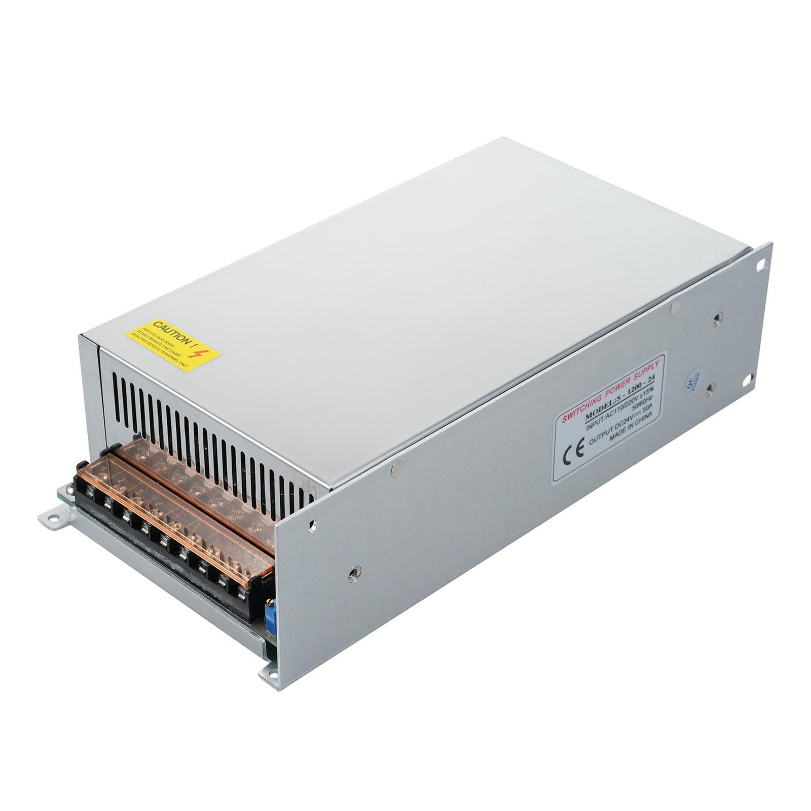 Domary Zasilacz Impulsowy Stabilna Moc Wyjściowa 1200 W dla Taśmy LED, Regulowany Transformator Napięcia dla Kamery CCTV Sprzęt Gospodarstwa Domowego