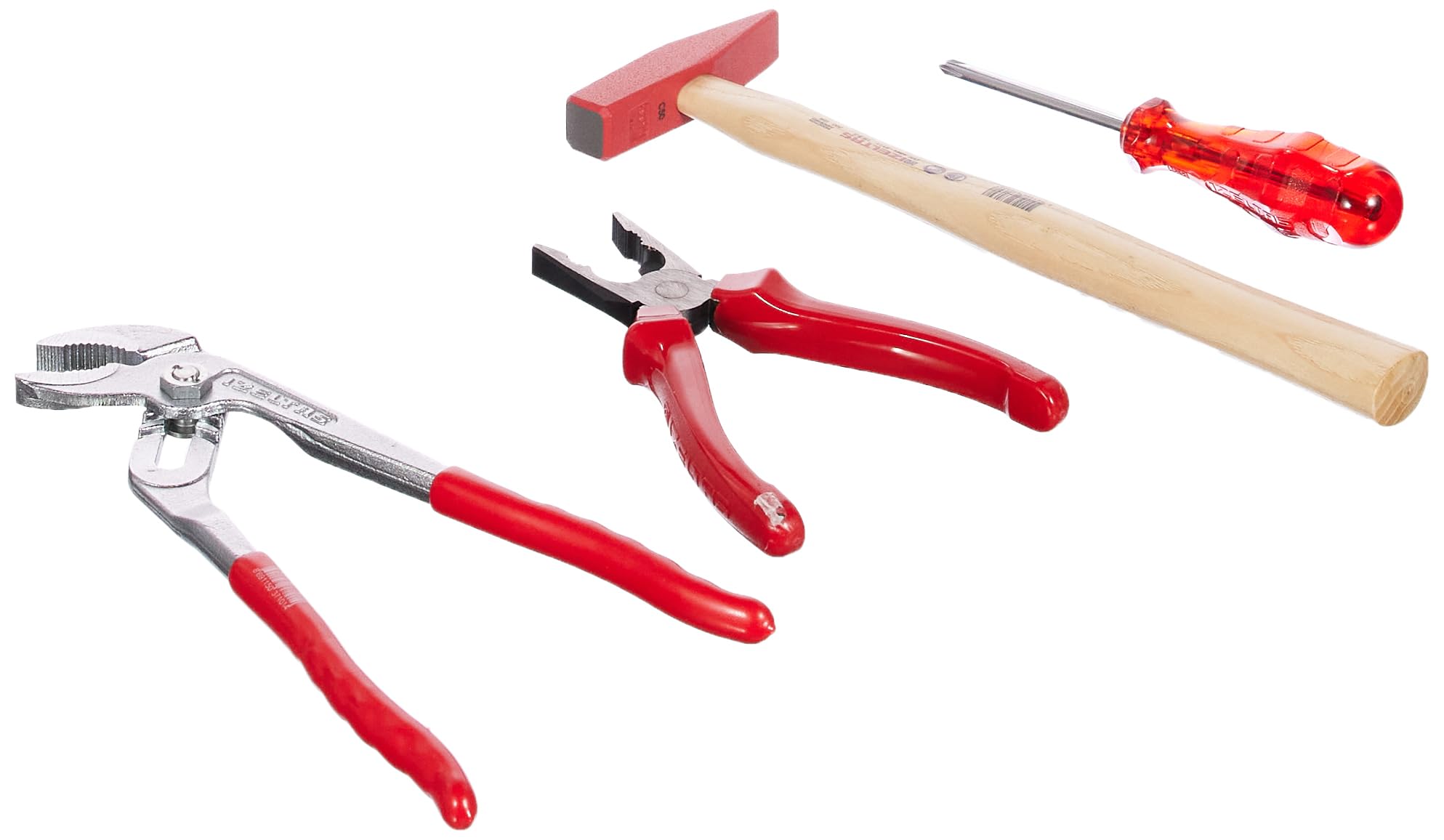 İzeltaş 8705006113 13 Parça Hobby Set Oto Tipi, Kırmızı, 14 parça