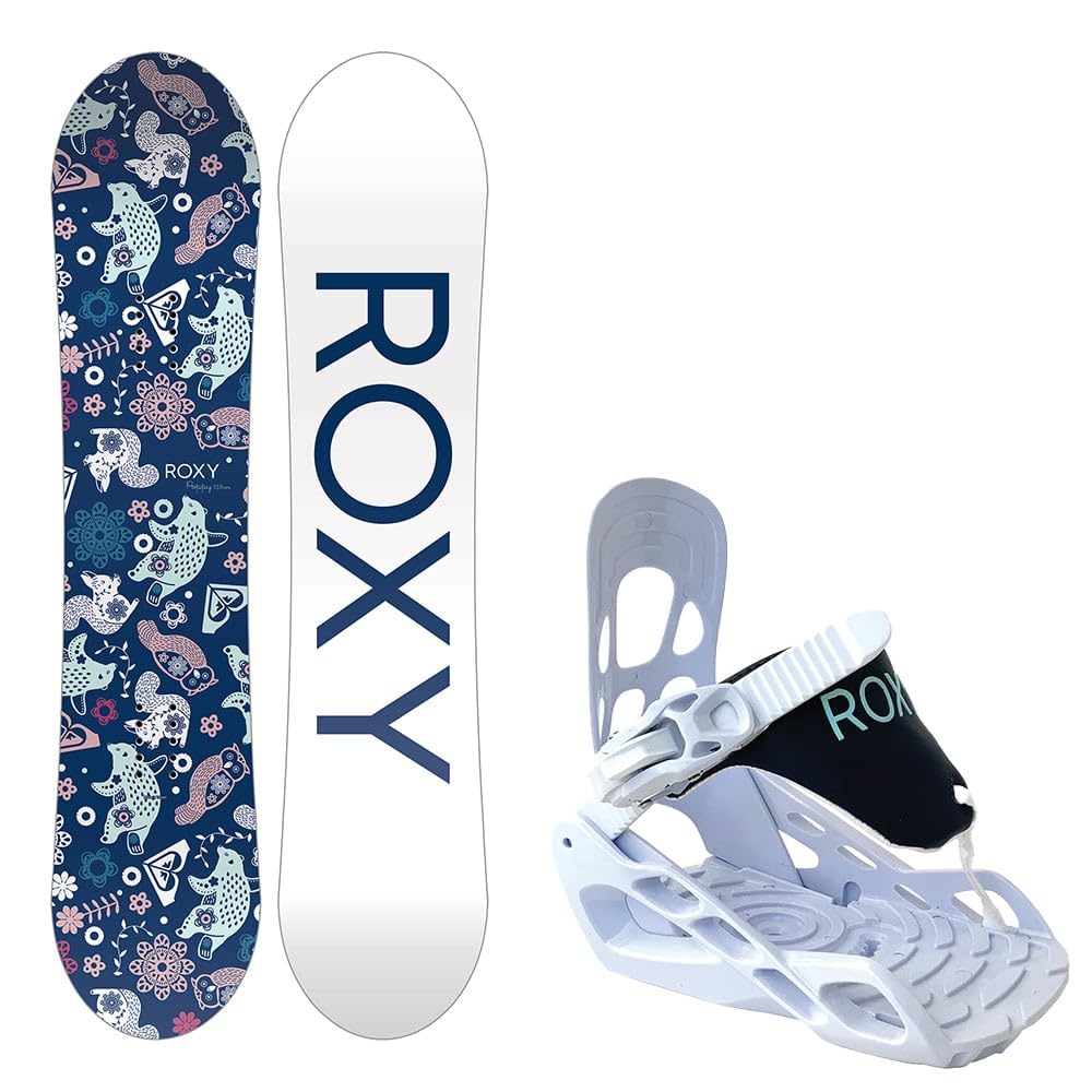ROXY Poppy 90cm スノーボード Amazon.com : Roxy Poppy Girls Snowboard Package, 90cm, Small